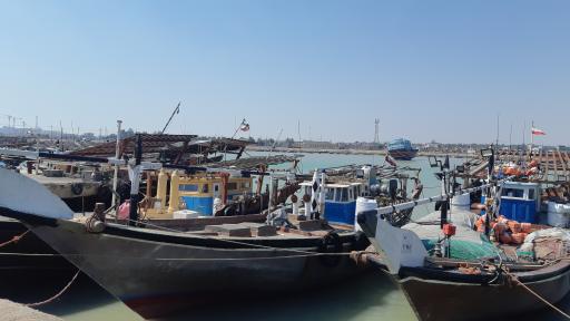 عکس ساحل بندرگاه بوشهر