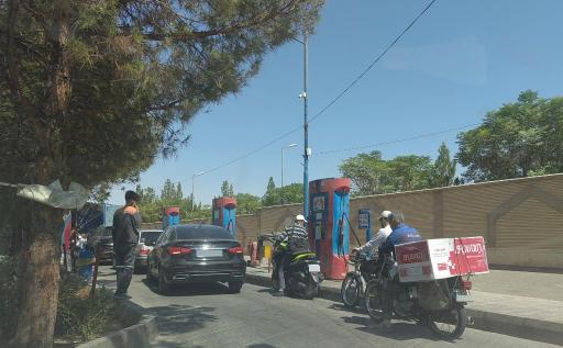 عکس پمپ بنزین