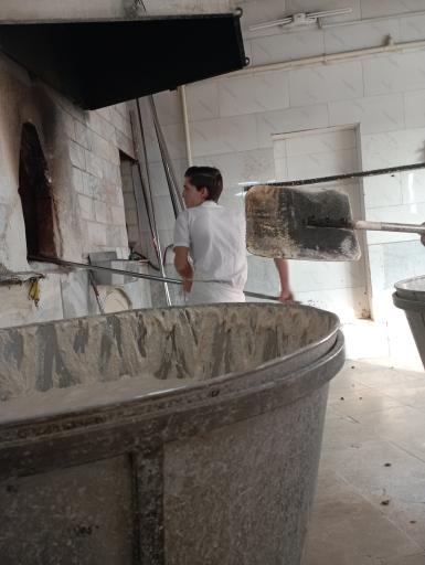 عکس نانوایی سنگکی