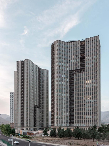 عکس برج های دوقلو پردیس المپیک