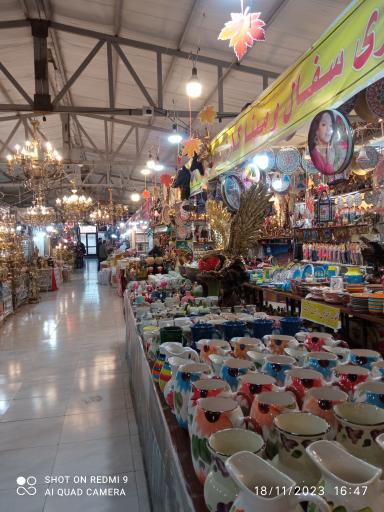 عکس بازارچه صنایع دستی اسکو