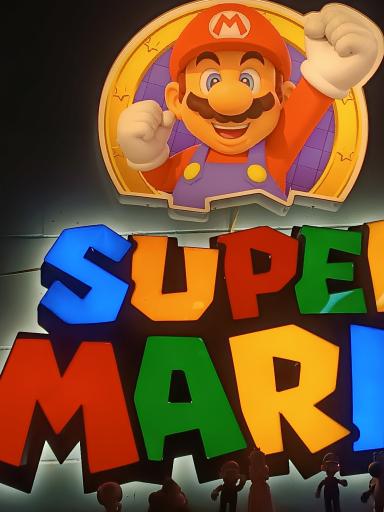 تابلو سازی آقای ماریو