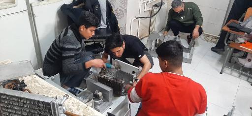 عکس آموزشگاه تعمیر لوازم خانگی محسن