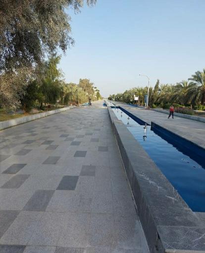 عکس ورودی محوطه آلاچیق 