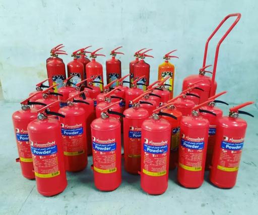 عکس فروش و شارژ کپسول آتش نشانی سد حریق