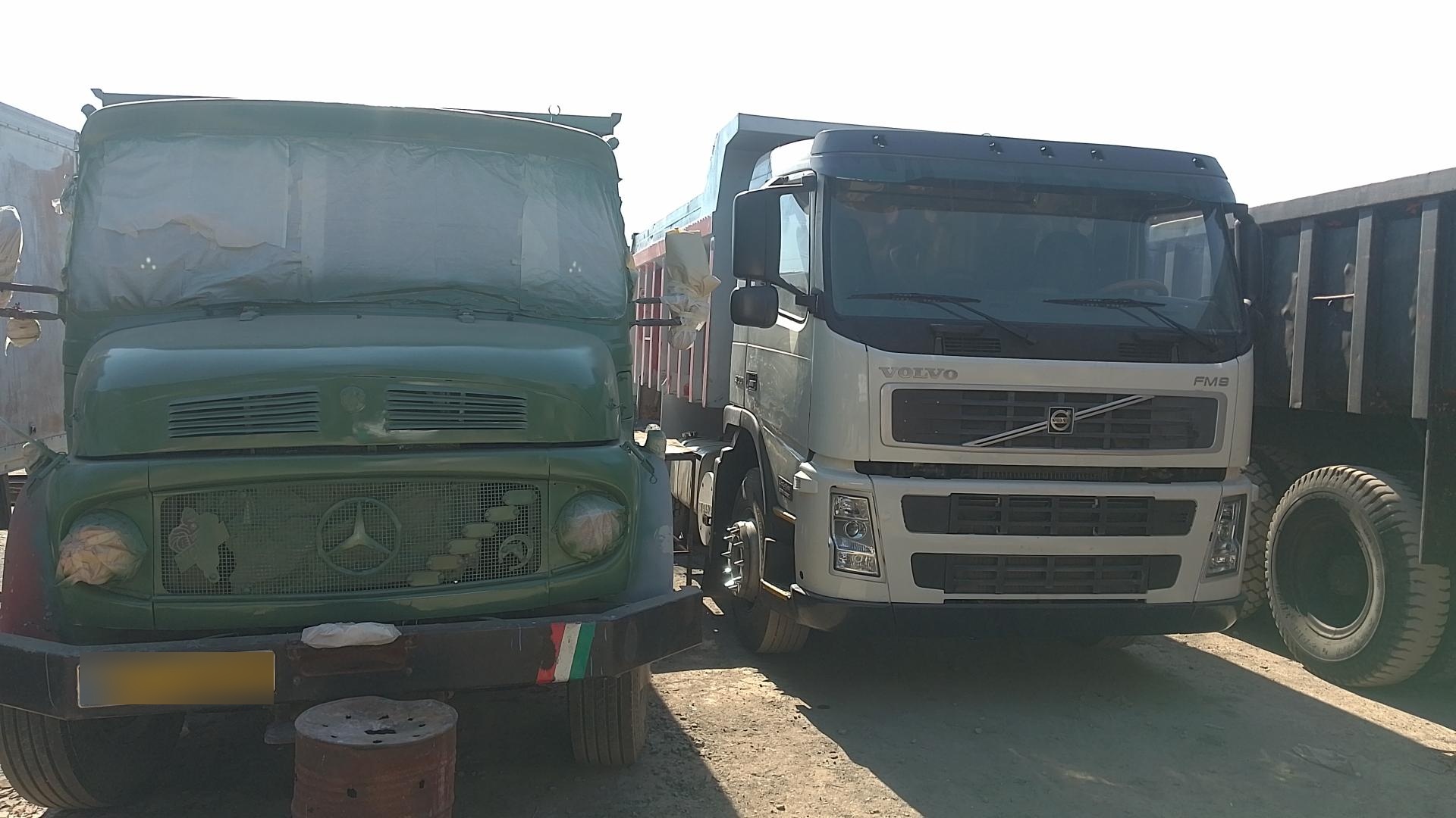 عکس نقاشی کامیون حمید وردی