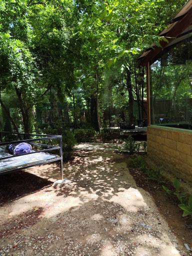 عکس باغ رستوران شهرزاد