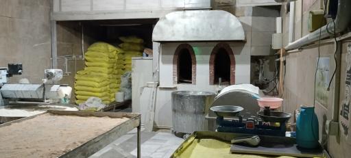 عکس نانوایی بربری و سنگک نمونه