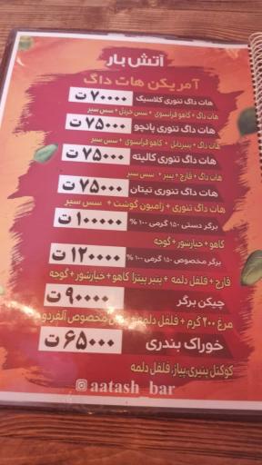 عکس فست فود آتش بار 