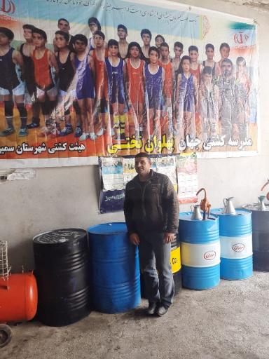 عکس آپاراتی وتعویص روغن آصفی