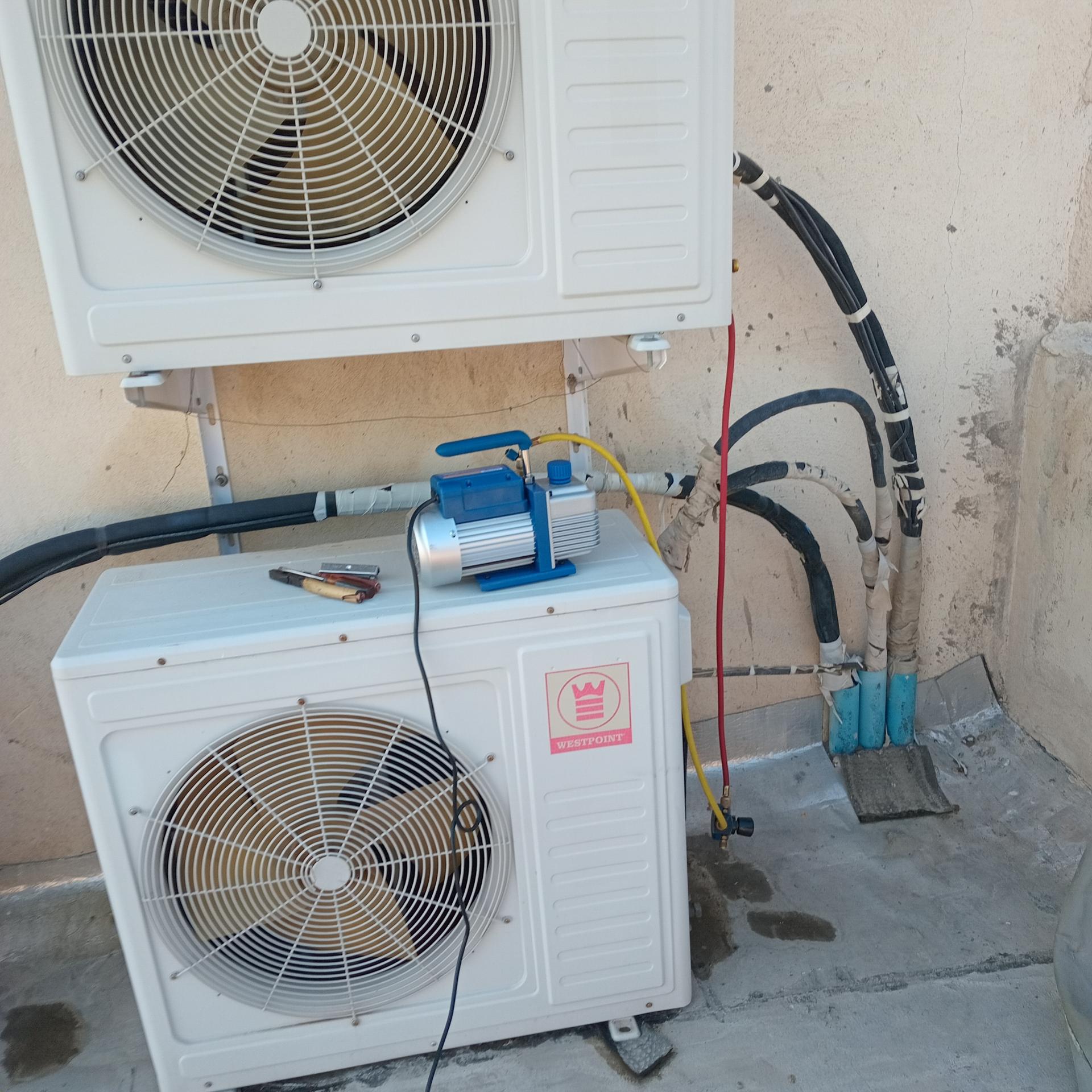 عکس تعمیرات کولرگازی بارانی