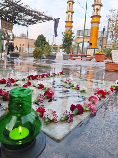 عکس مزار شادروان سید آقا پرورش