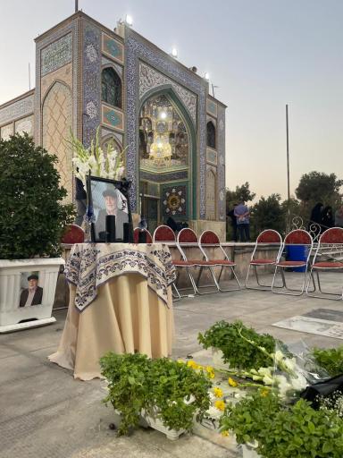 عکس مزار شادروان سید آقا پرورش