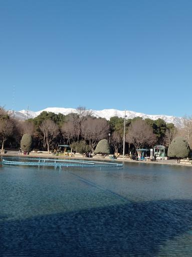 عکس حوضچه پارک لاله