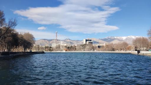 عکس دریاچه ارم سبز (دریاچه خلیج‌فارس)