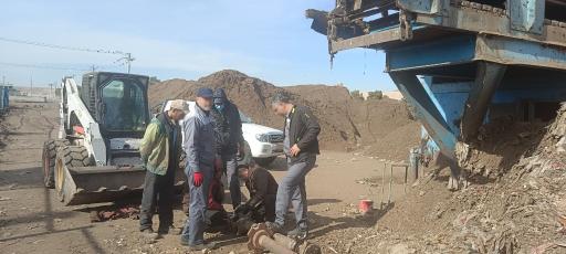 عکس کارخانه پسماند کود آلی