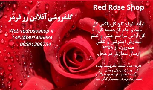 عکس گلفروشی آنلاین Red Rose