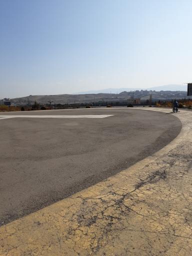 عکس باند هلی کوپتر اضطراری