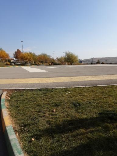 عکس باند هلی کوپتر اضطراری