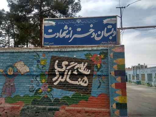 عکس دبستانی ابتدایی دخترانه شهادت