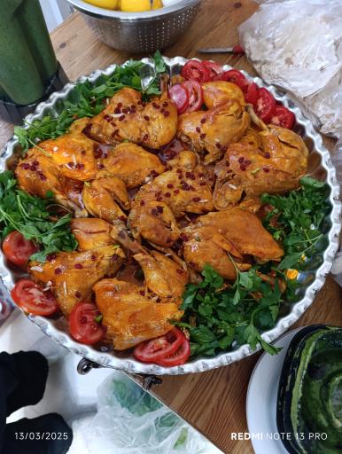 عکس غذای خانگی گندمک