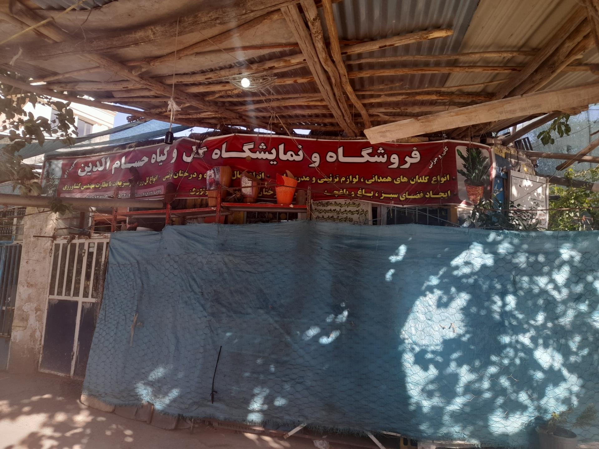 عکس گلفروشی و گلخانه حسام الدین