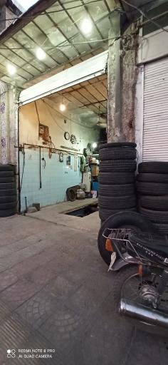 عکس تعویض روغنی و پنچرگیری اوستا تقی