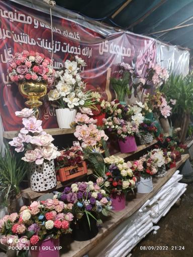 عکس گلفروشی فلورا