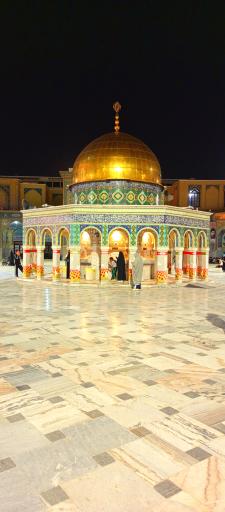 عکس صحن قدس