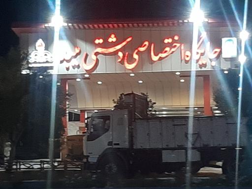 عکس پمپ بنزین دشتی