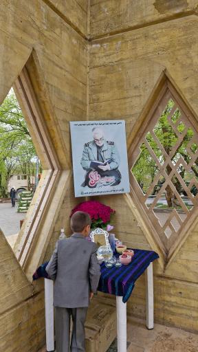 عکس یادمان شهدای گمنام تپه نورالشهدا گرگان