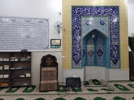 عکس مسجد حسین بن علی (ع) محله خندق