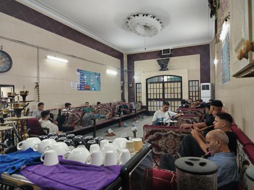 عکس سفره خانه سنتی معین