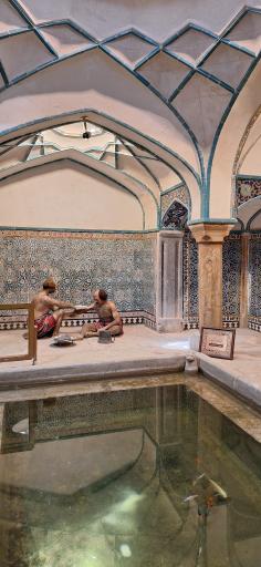 عکس حمام گنجعلی خان