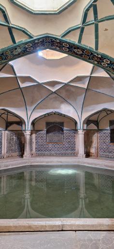 عکس حمام گنجعلی خان