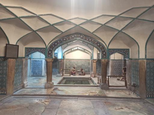 عکس حمام گنجعلی خان