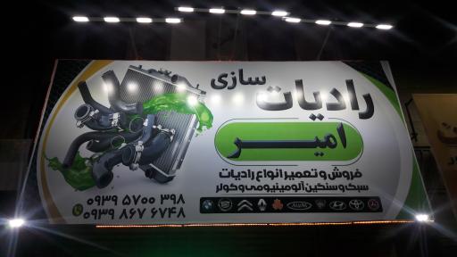 عکس رادیات سازی امیر