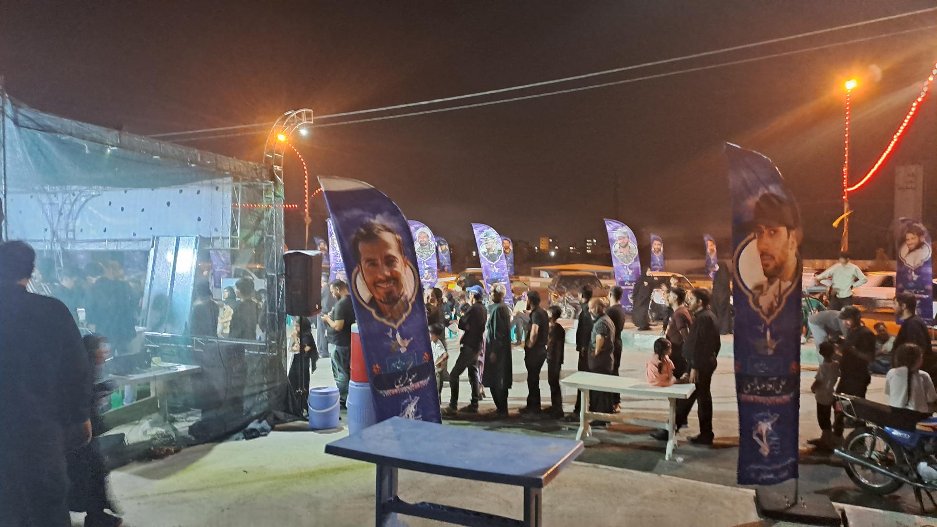 عکس موکب حضرت زینب سلام الله علیها عمود 53