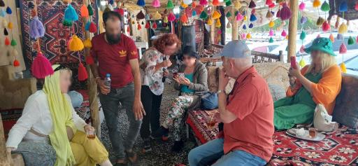 عکس سفره خانه اجاق