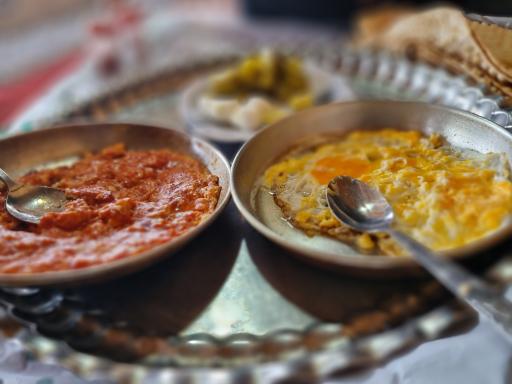 عکس سفره خانه اجاق