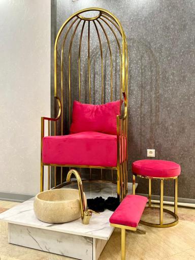 عکس سالن زیبایی گندم