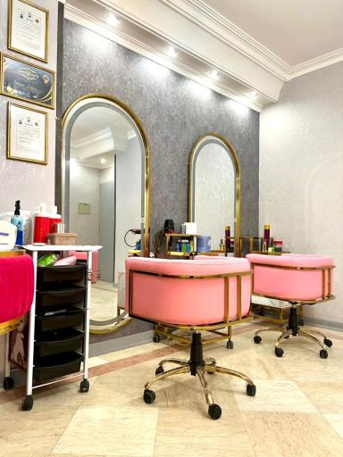 عکس سالن زیبایی گندم