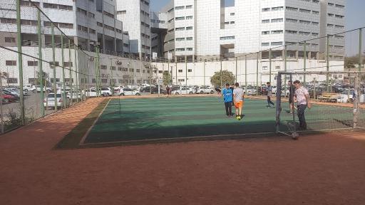 عکس زمین چمن دانشگاه آزاد اسلامی واحد تهران مرکزی