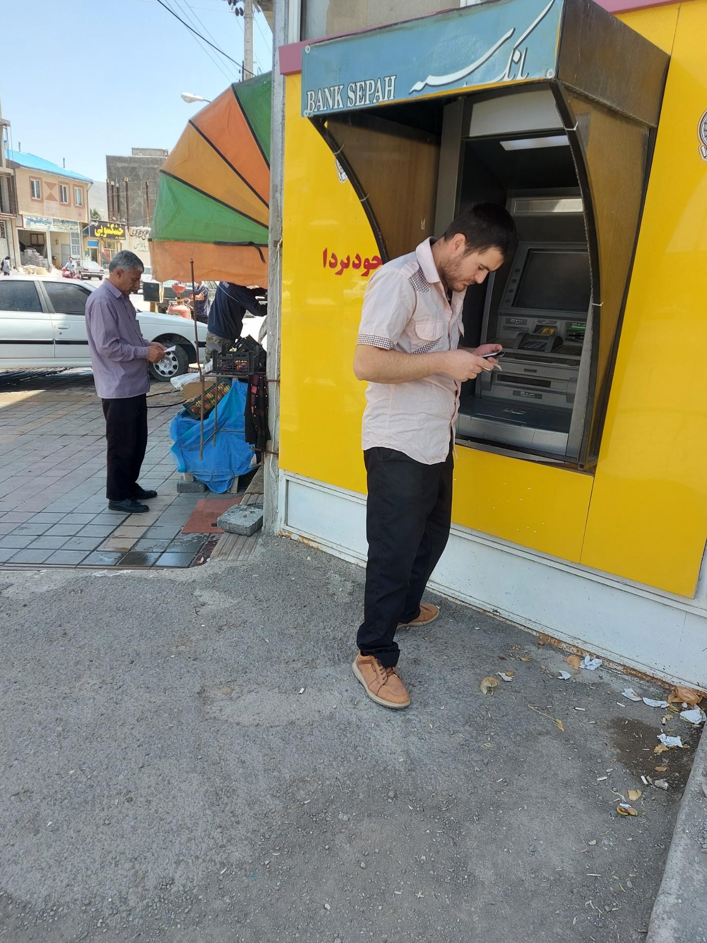 عکس خودپرداز سپه