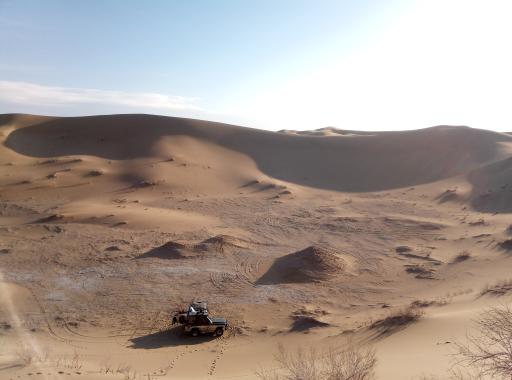 عکس کویر ورزنه