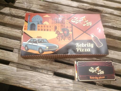 عکس پیتزا کبریتی