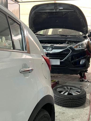 عکس تعمیرگاه هیوندا و کیا