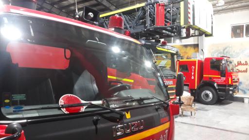 عکس آتش نشانی