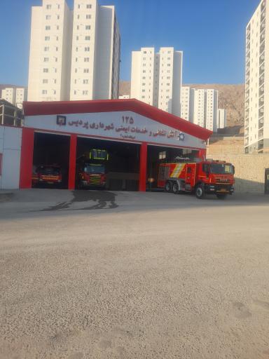 عکس آتش نشانی