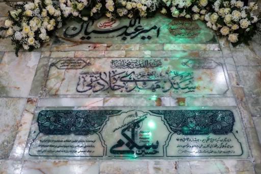 عکس مزار شهید حسین سلامی